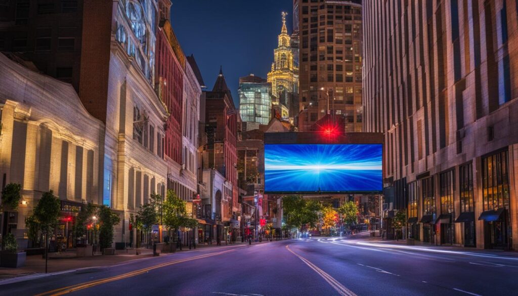 Outdoor LED display Worcester