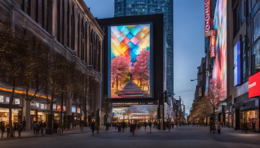 Outdoor LED display screen in Quincy and Indoor LED display screen in Quincy