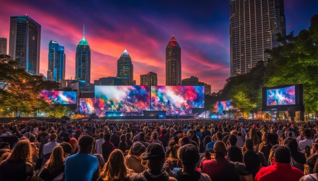 Outdoor LED screen Atlanta Outdoor LED screen Atlanta