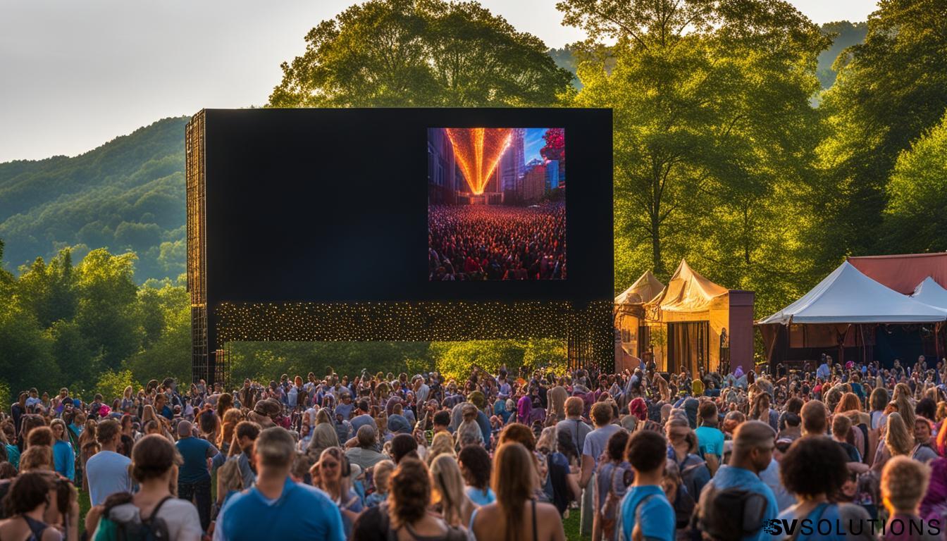 Outdoor LED Screen in Asheville – Elevate Your Outdoor Advertising with Sound & Video Solutions