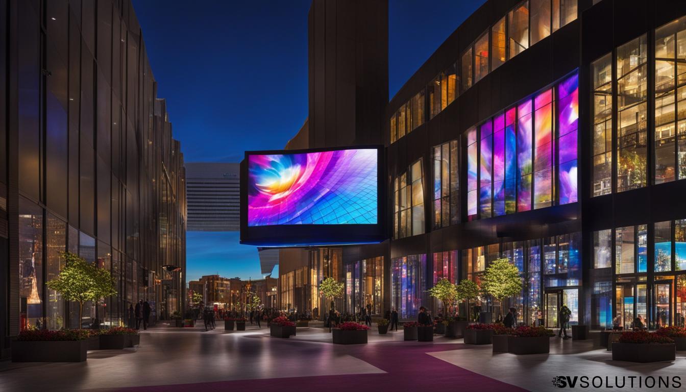 Outdoor LED Screen in Aurora