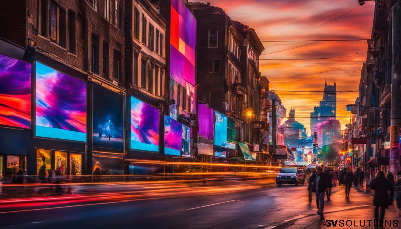 Outdoor LED Screen in Belleville