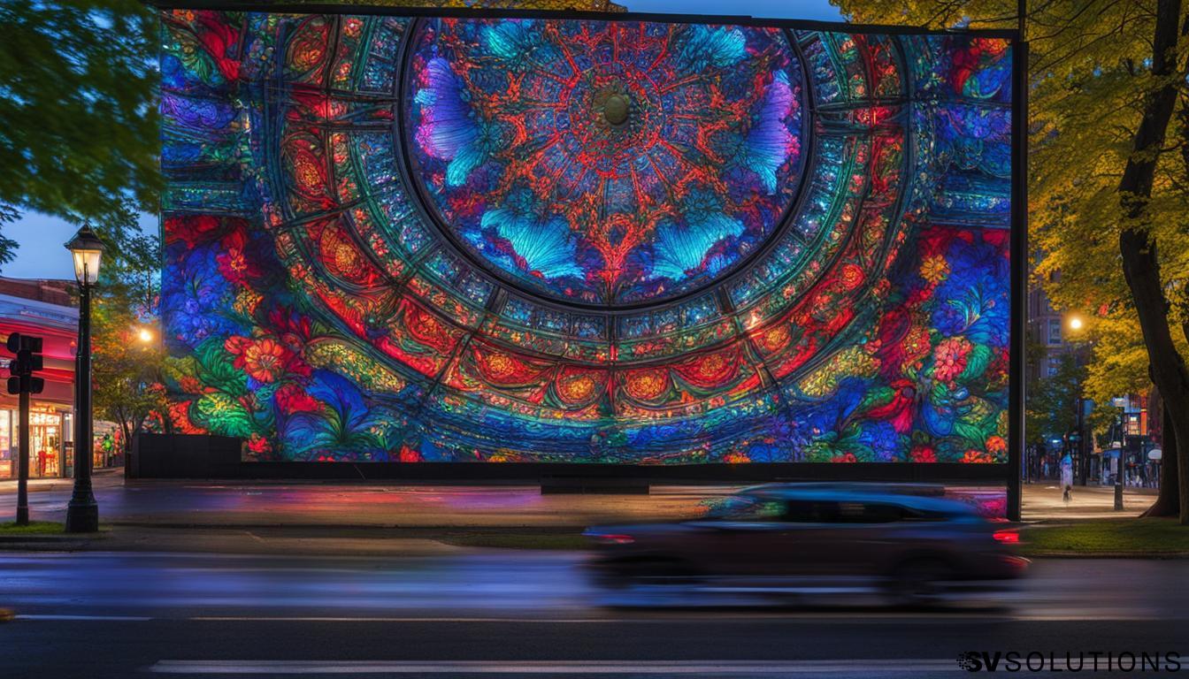 Outdoor LED Screen in Brockton