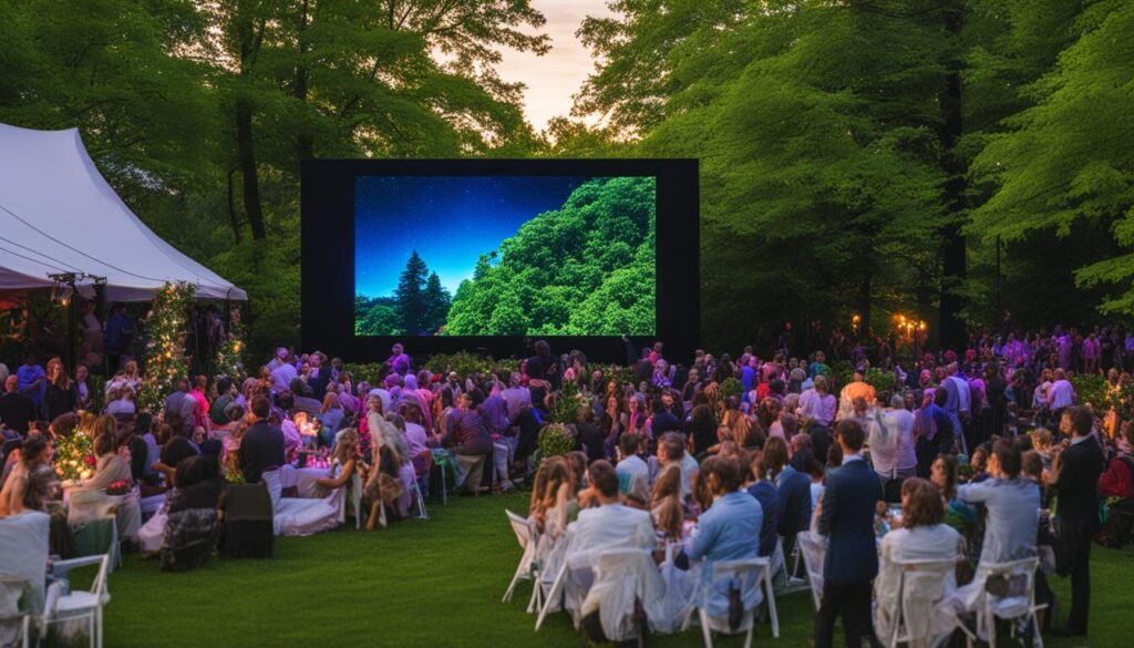 Outdoor LED screen in Brookline Outdoor LED screen in Brookline