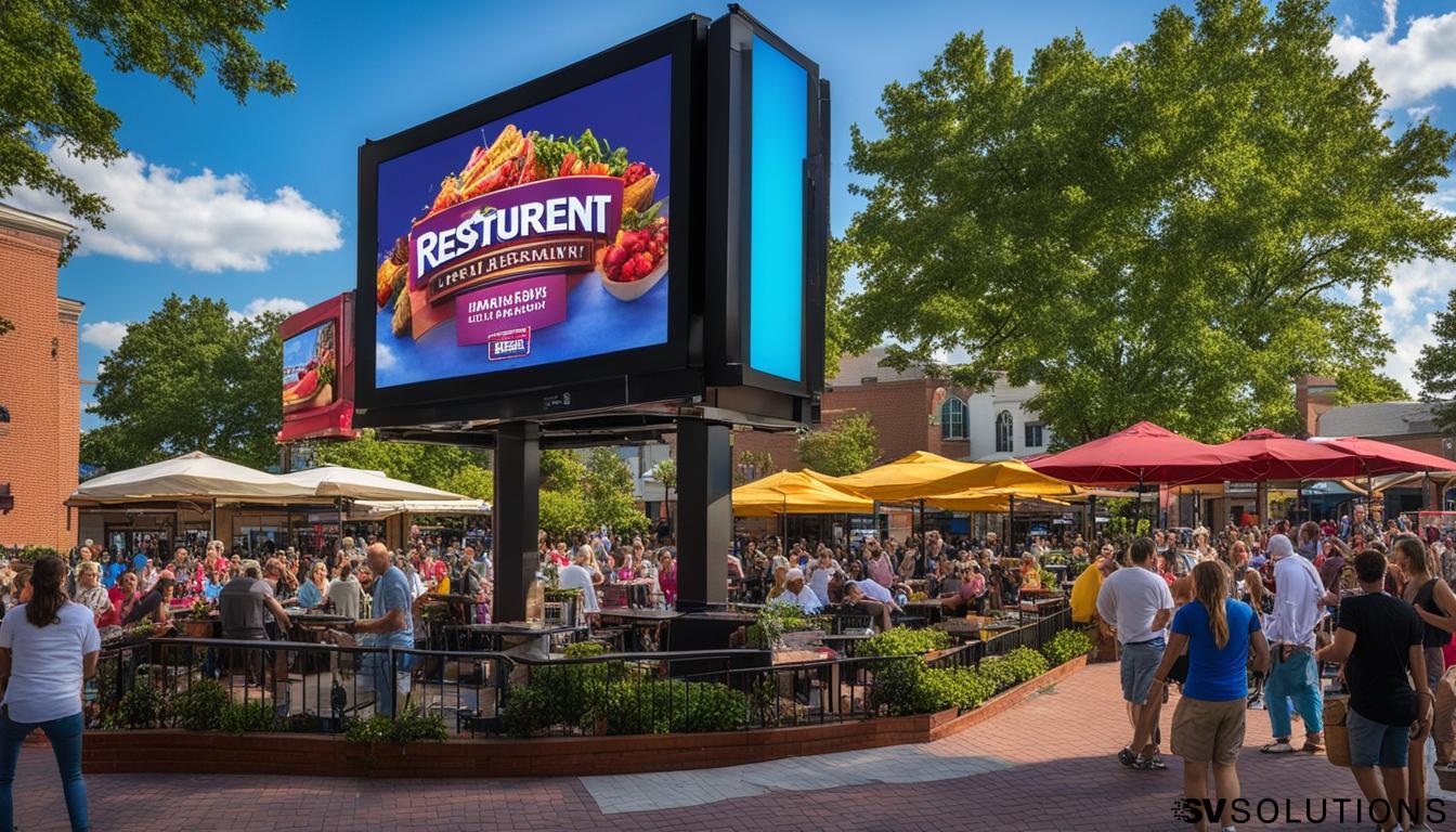 Outdoor LED Screen in Cary: Captivating Displays for Your Outdoor Setting