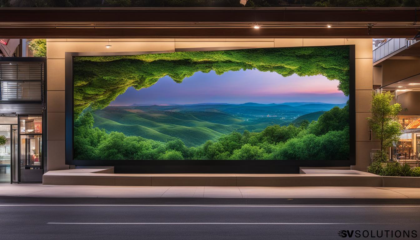 Outdoor LED Screen in Castle Rock