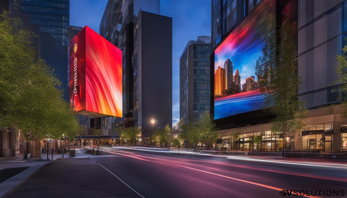 Outdoor LED Screen in Centennial