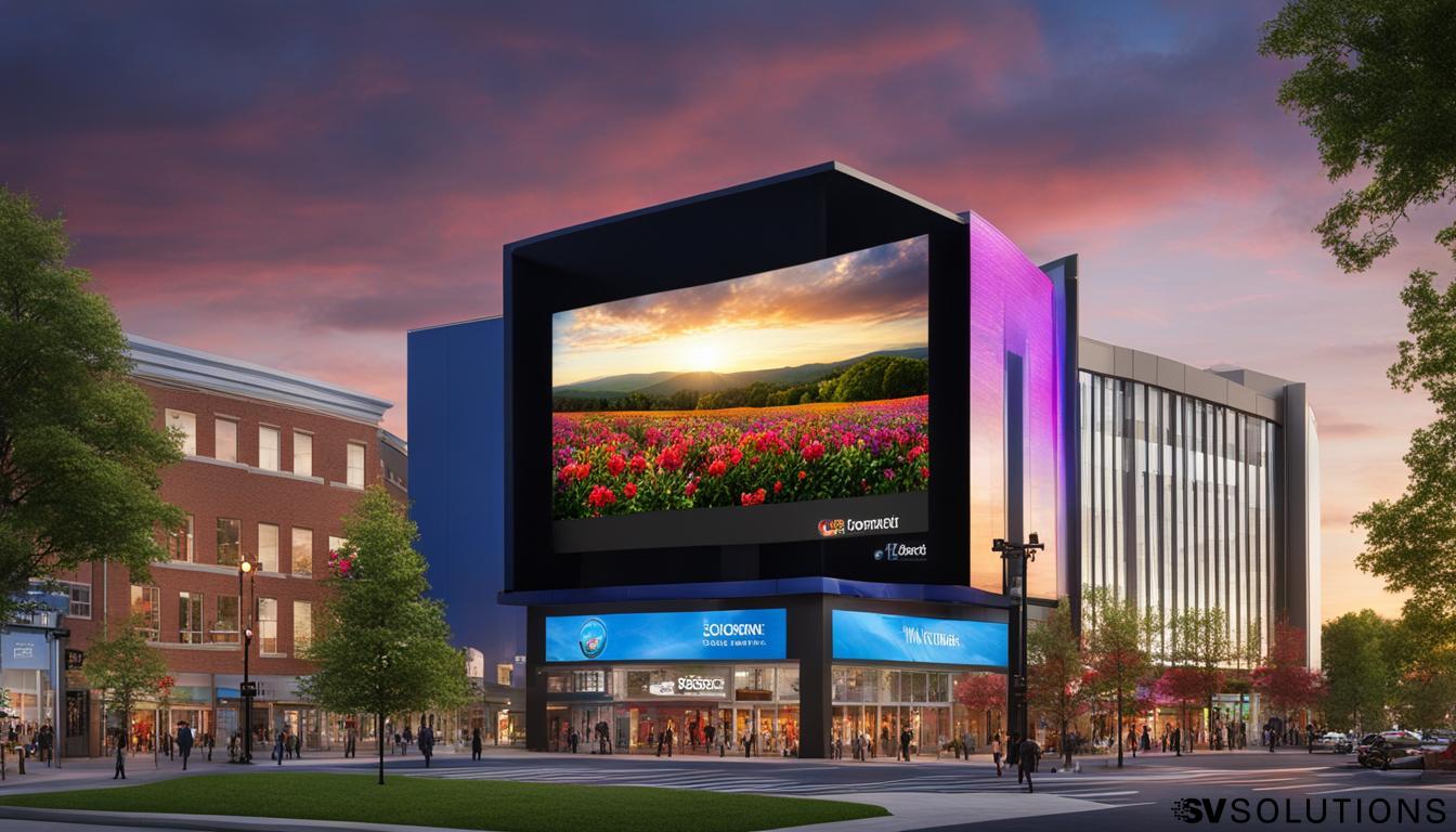 Outdoor LED Screen in Charlottesville