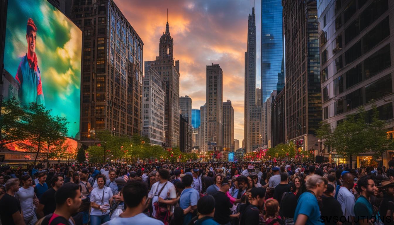 Outdoor LED Screen Solutions in Chicago