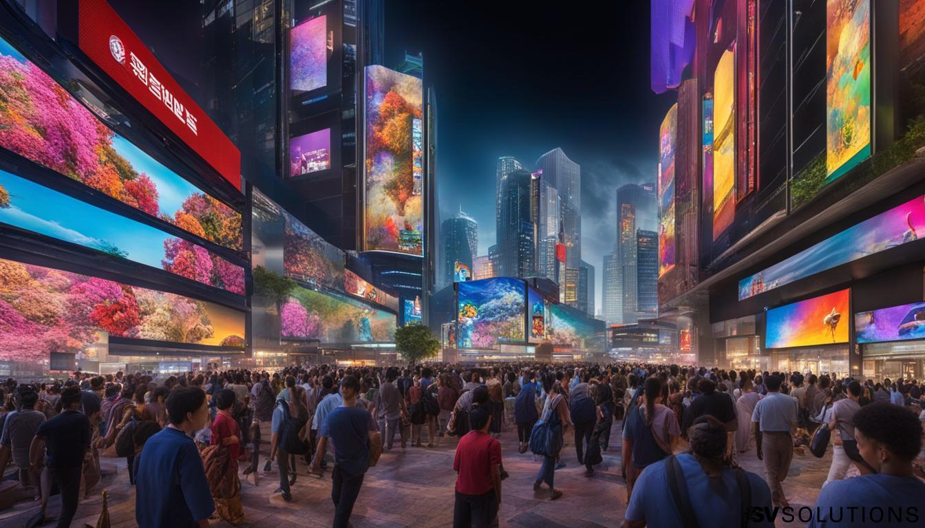 Outdoor LED Screen in East Point