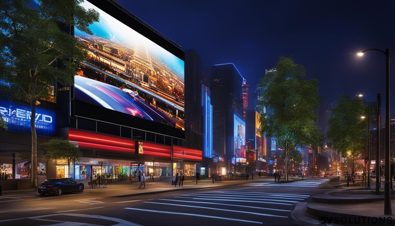Outdoor LED Screen in Edison