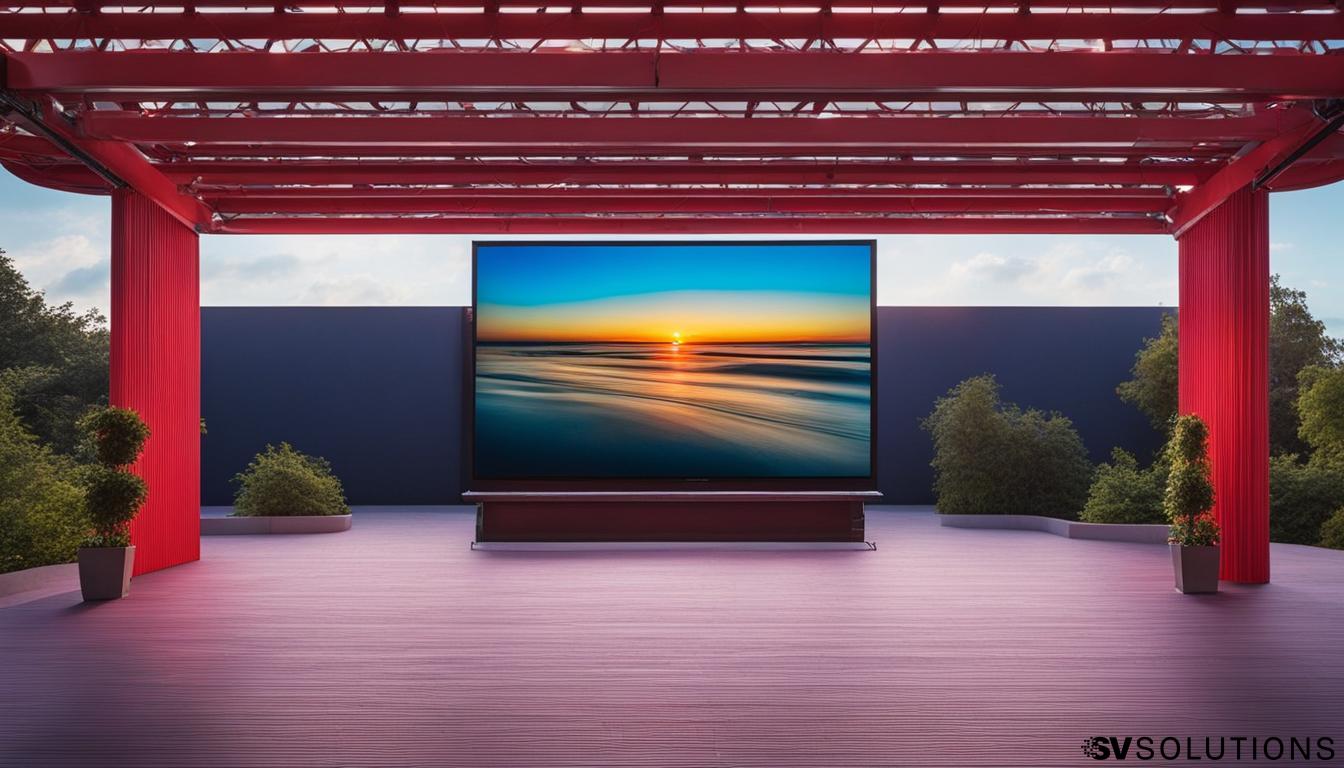 Outdoor LED Screen in Elizabeth: How Sound & Video Solutions Can Help Your Business Stand Out