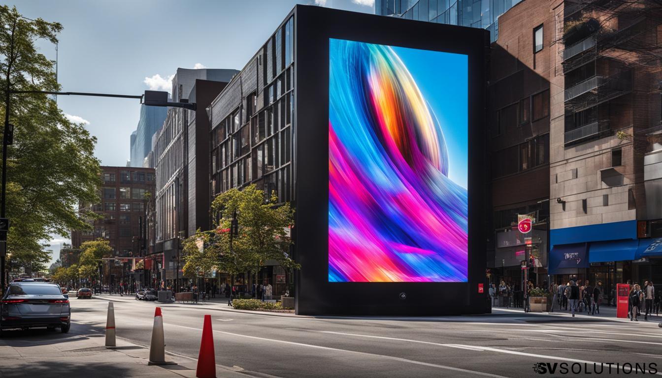 Outdoor LED Screen in Elmhurst