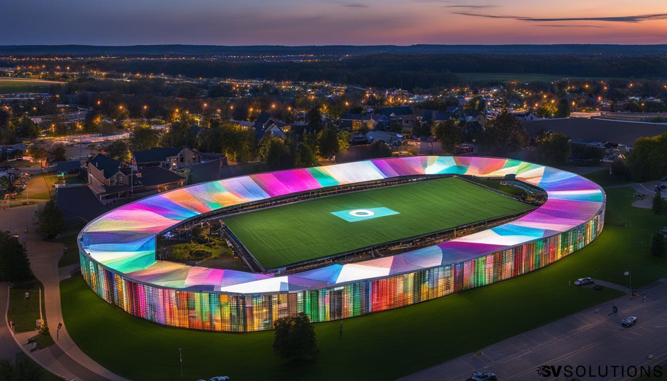 Outdoor LED Screen in Franklin Township