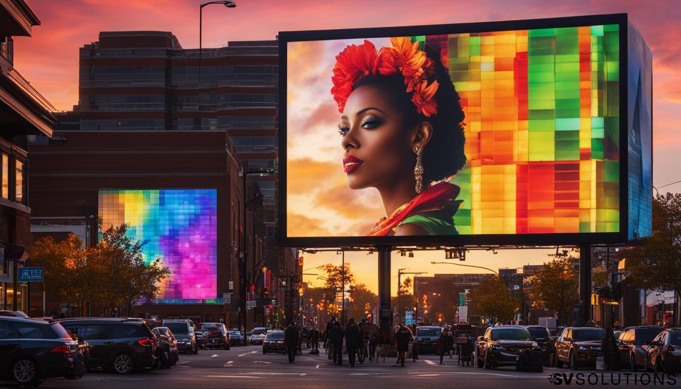 Experience the Vibrancy of Our Outdoor LED Screen in Hampton with Sound & Video Solutions