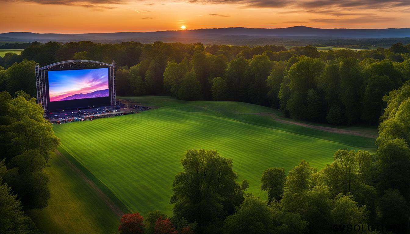 Outdoor LED Screen in Harrisonburg: Enhancing Your Outdoor Advertising