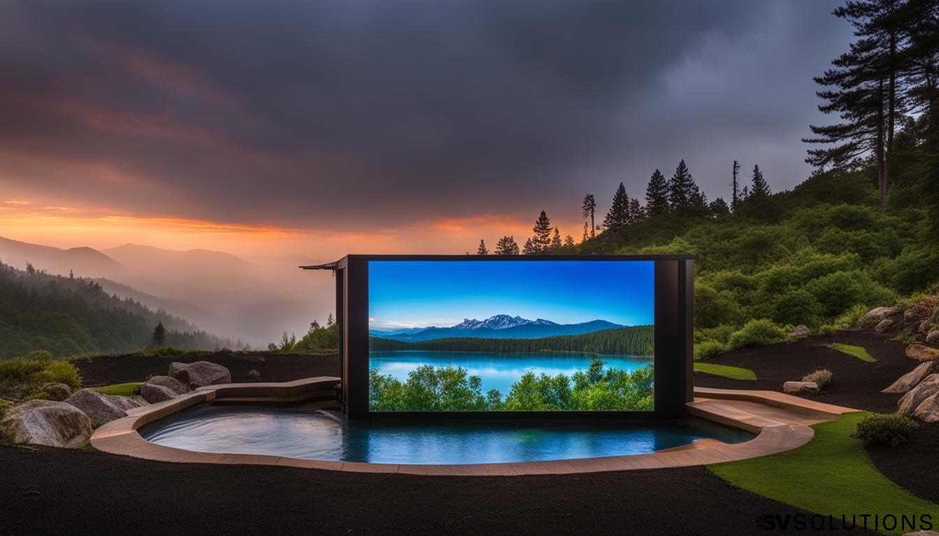 Outdoor LED Screen in Hot Springs: Enhancing Visual Impact and Engagement