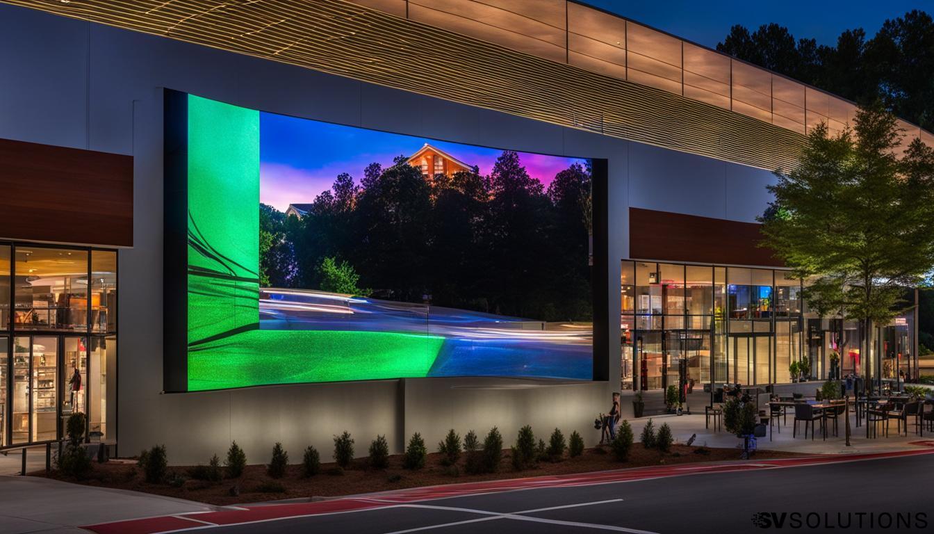 Outdoor LED Screen in Huntersville: Transform Your Advertising Game with Sound & Video Solutions