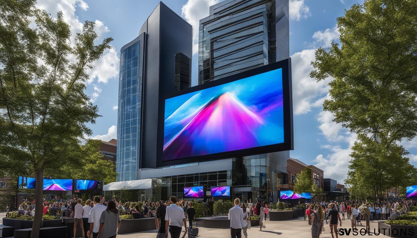 Outdoor LED Screen in Johns Creek