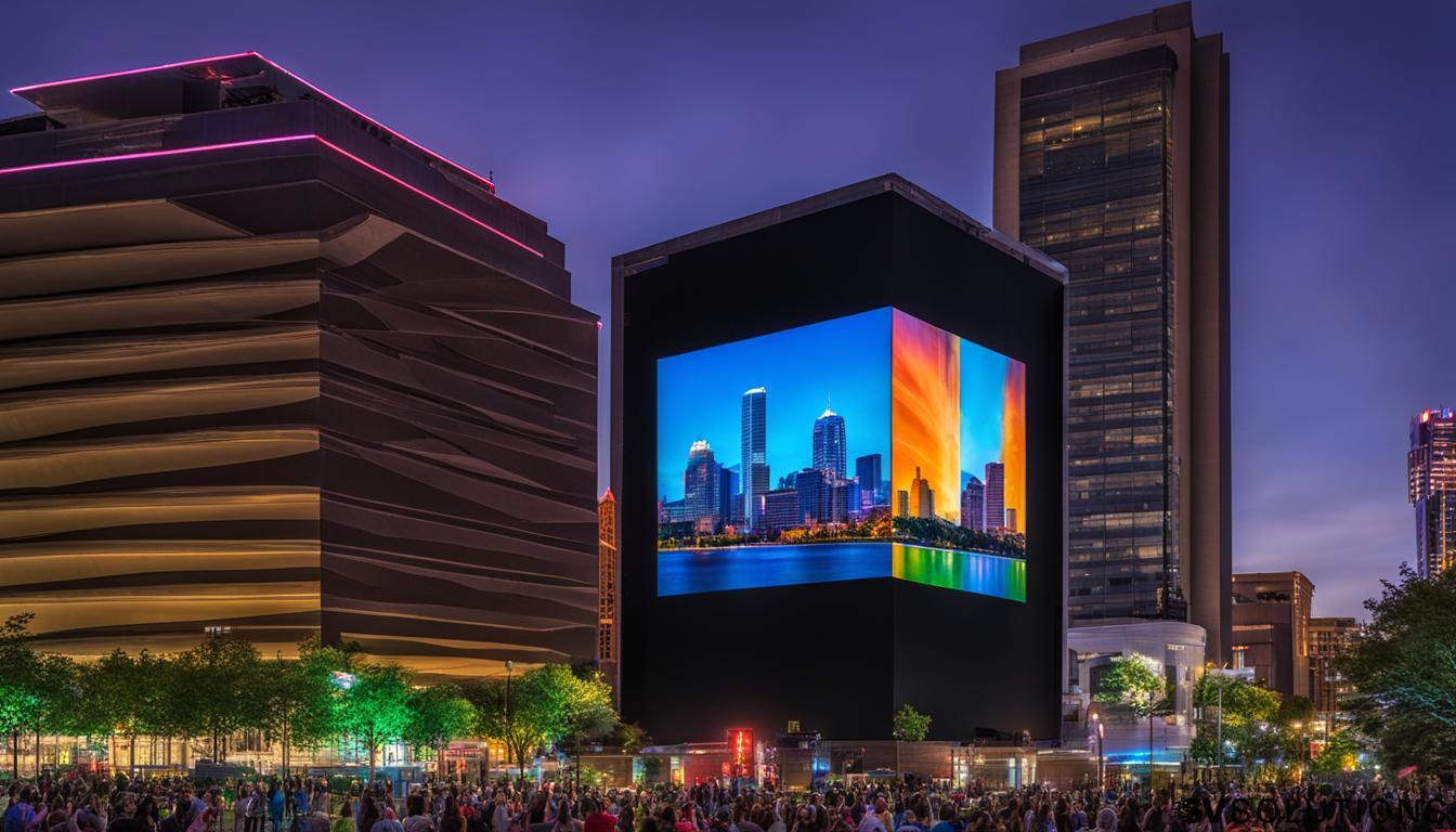 Outdoor LED Screen in Little Rock