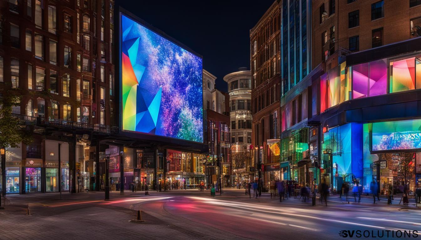 Outdoor LED screen in Lowell: Benefits and Applications
