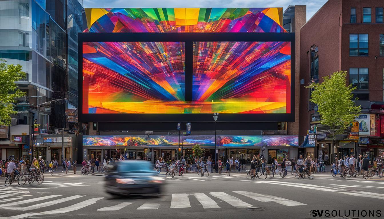 Outdoor LED Screen in Malden