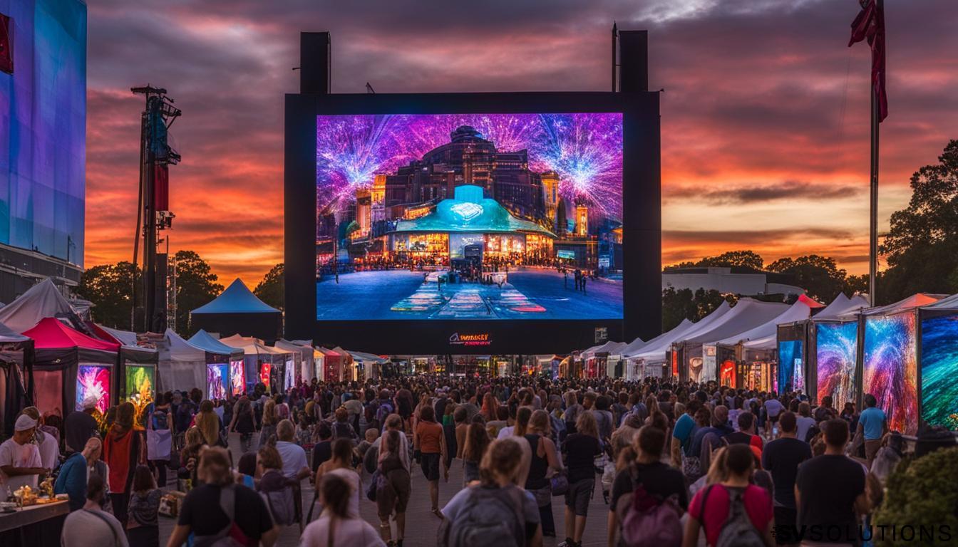 Outdoor LED Screen in Marietta: Bring Your Events to Life with Sound & Video Solutions