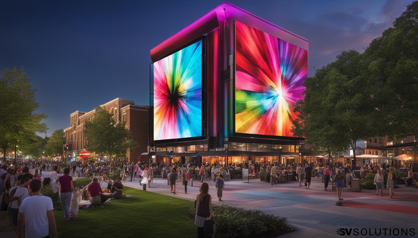 Outdoor LED Screen in Naperville