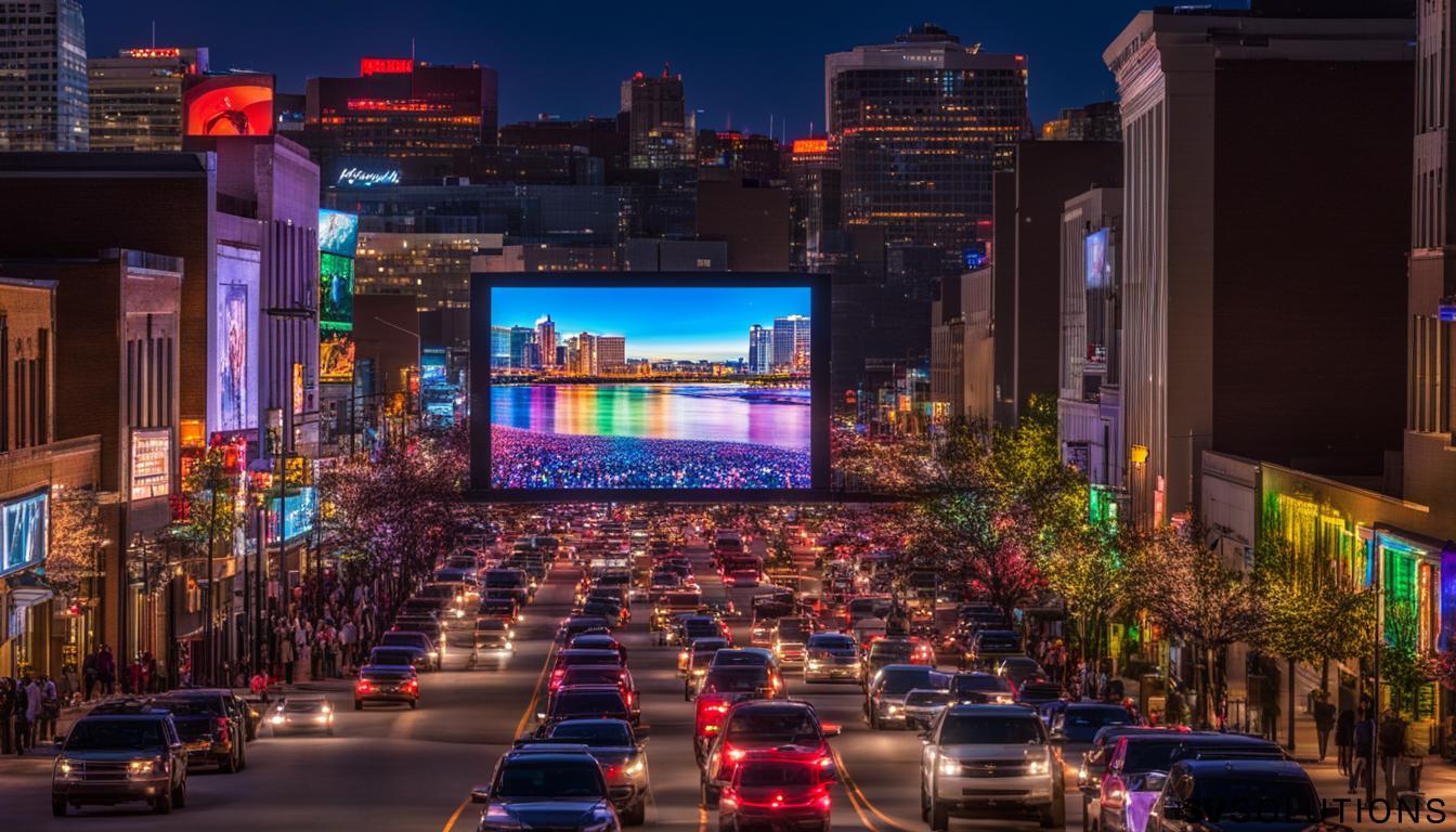 Outdoor LED Screen in North Little Rock: Bringing Your Message to Life