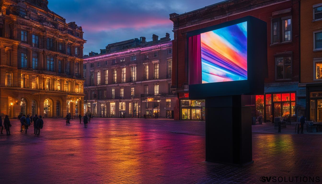 Outdoor LED Screen in Petersburg