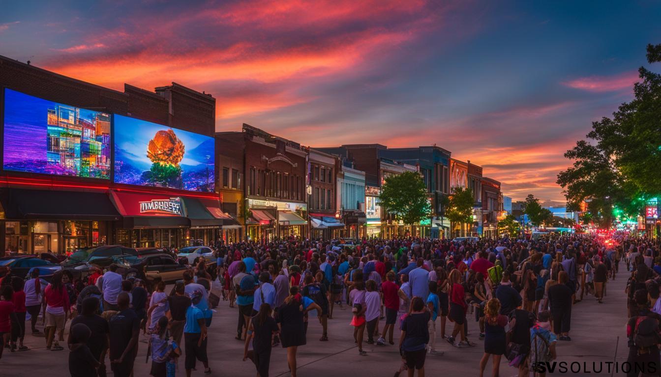 Outdoor LED Screen Solutions in Pine Bluff for Vibrant Displays