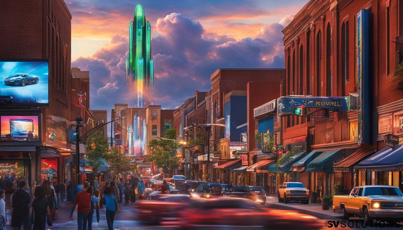 Outdoor LED Screen in Roswell