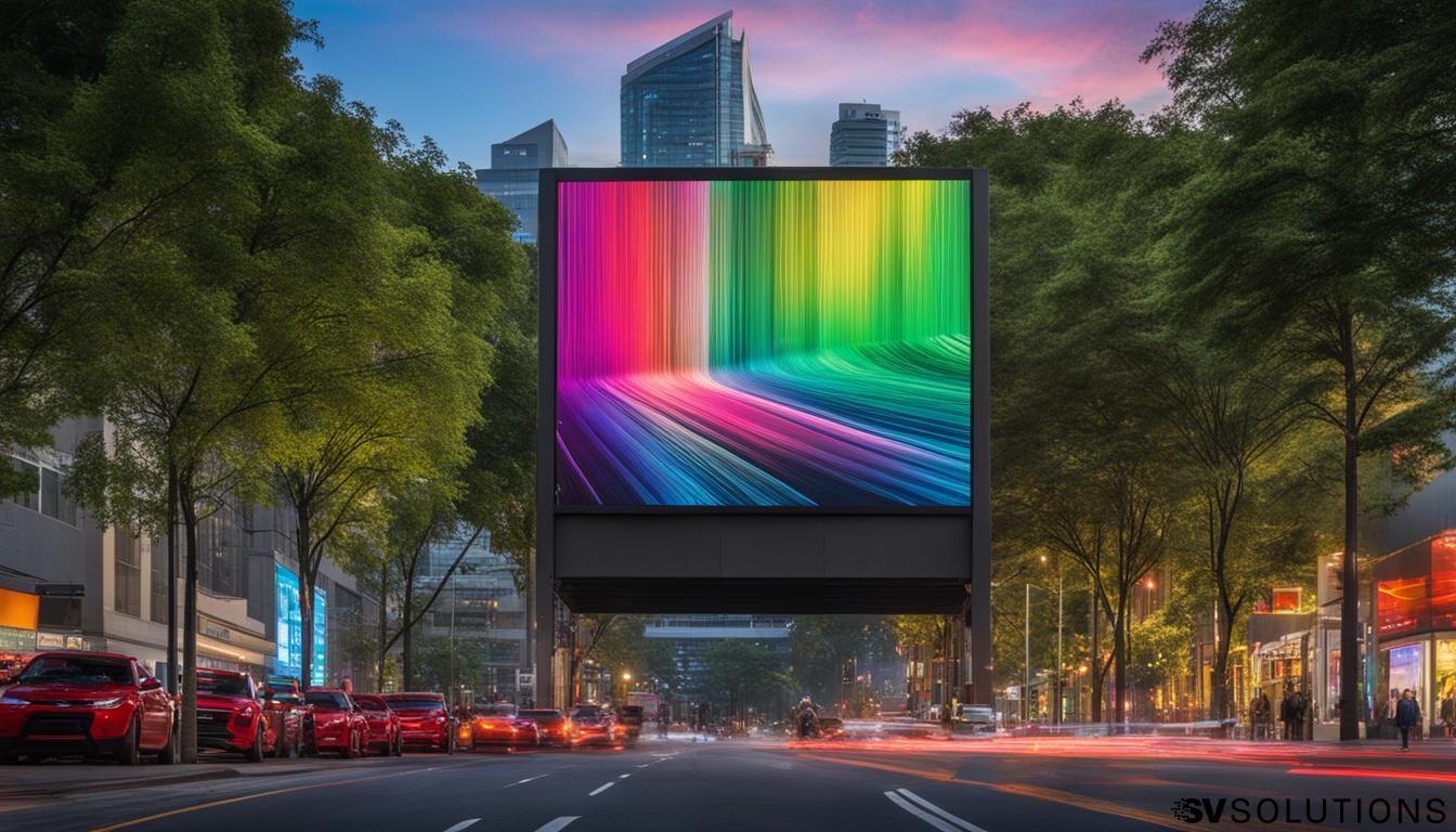 Outdoor LED screen in Sherwood