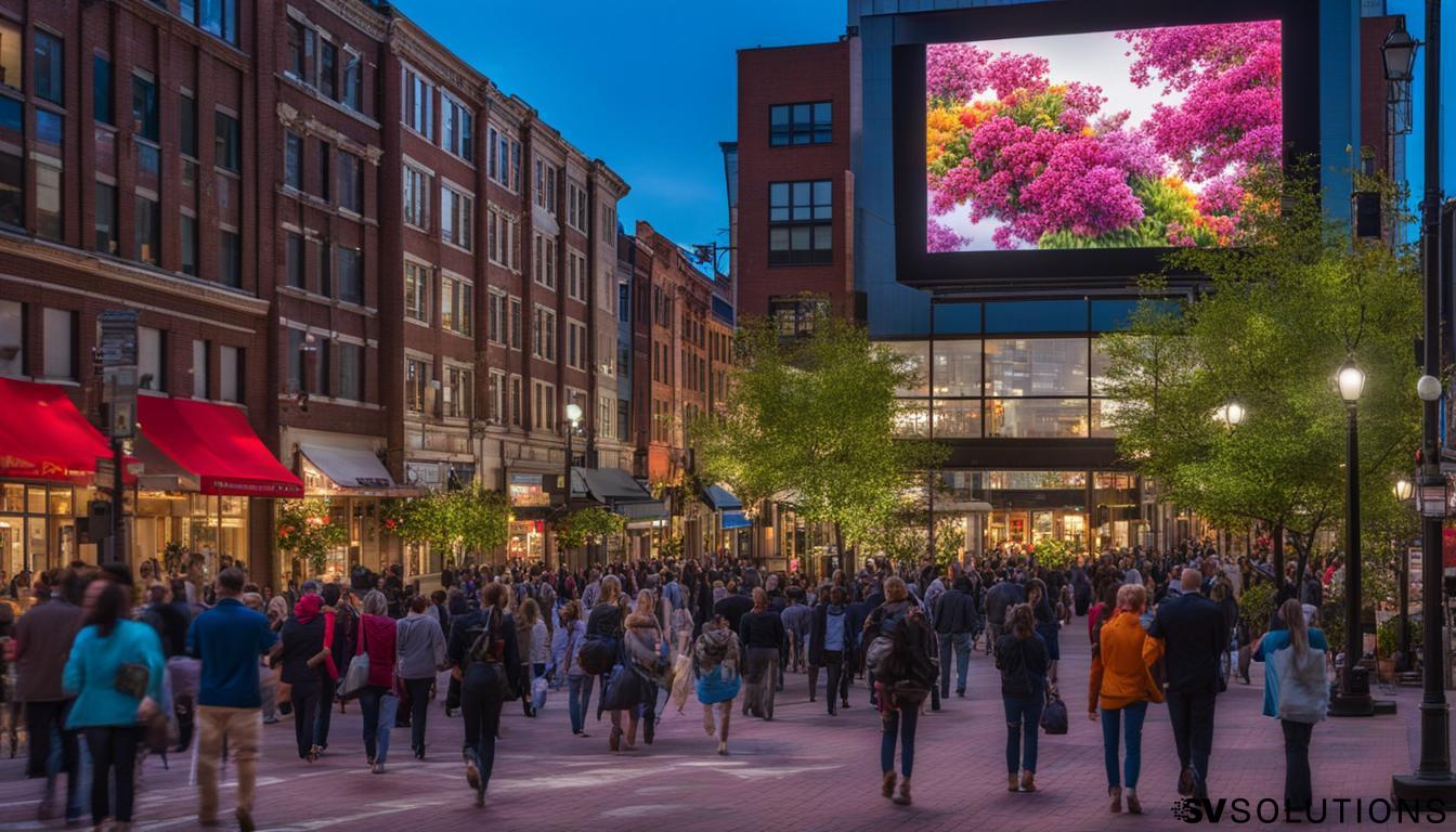 Outdoor LED Screen in Springdale