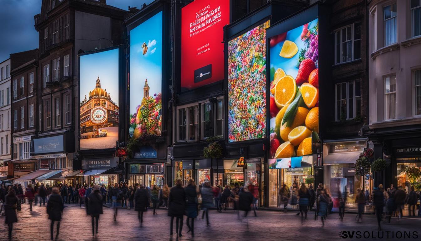 Outdoor LED Screen in Taunton