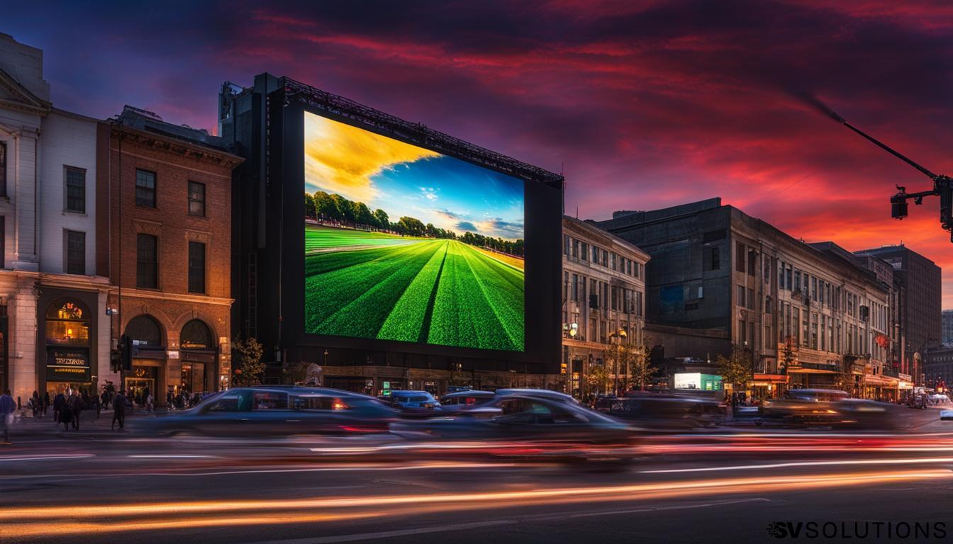 Outdoor LED Screen in Trenton