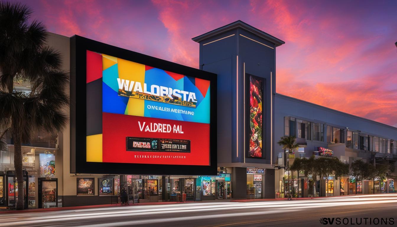 Outdoor LED Screen in Valdosta with Sound & Video Solutions