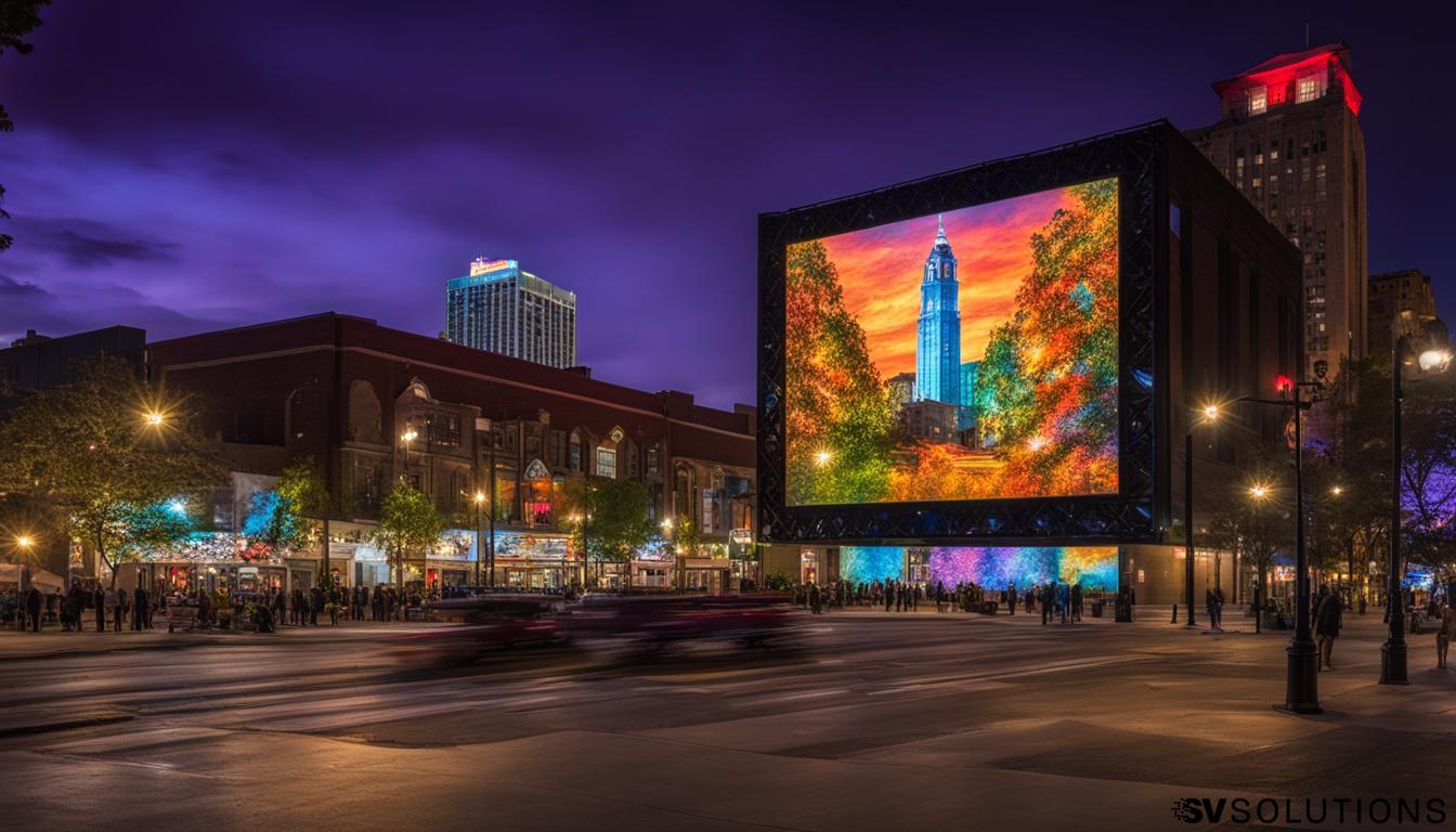 Experience the Vivid Colors of Our Outdoor LED Screen in Waukegan