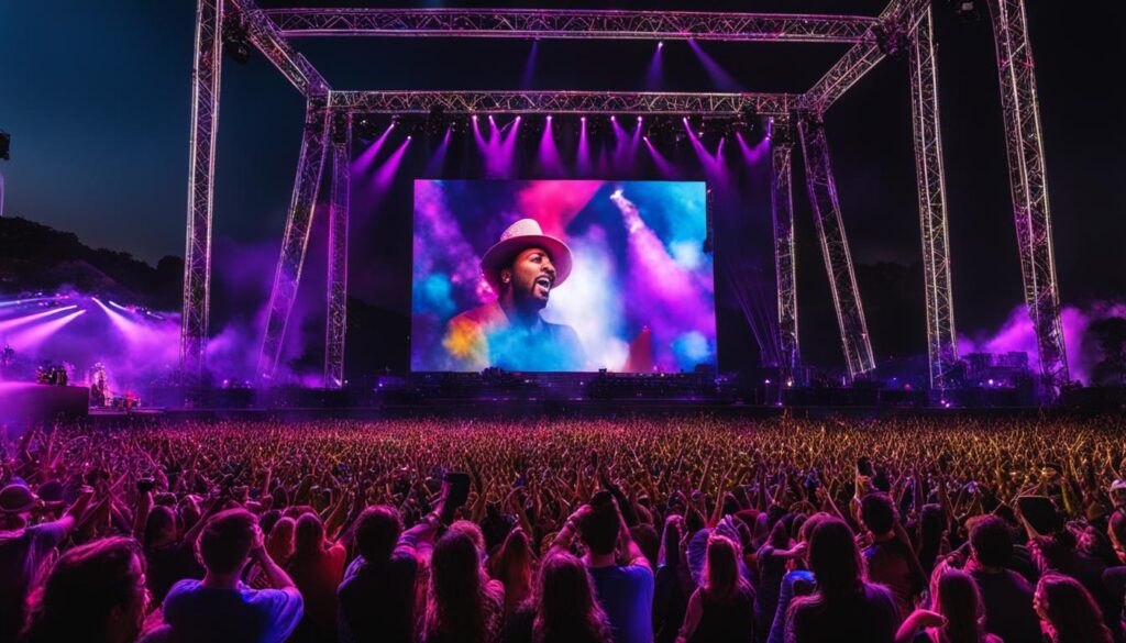 Outdoor LED stage screens Outdoor LED stage screens