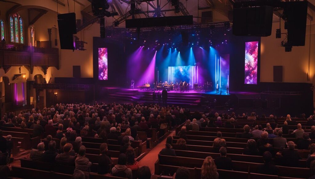 Plymouth Church LED Screens
