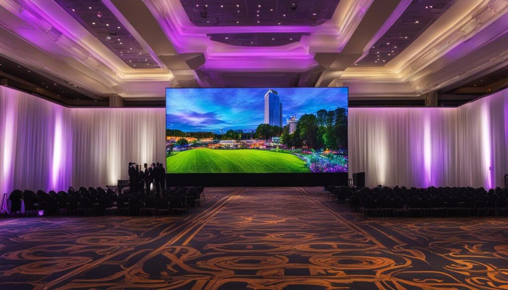 Portable LED Wall in Alpharetta