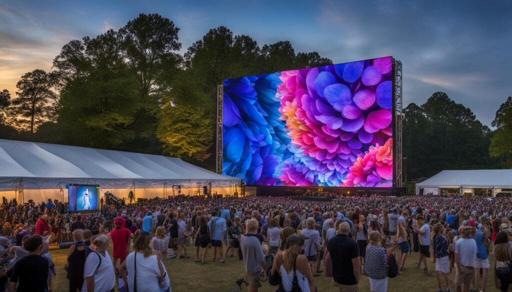 Portable LED wall Portable LED wall