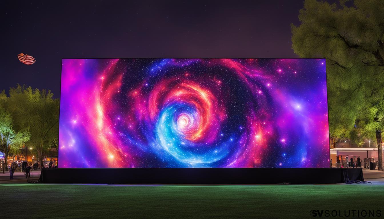 Portable LED Wall in Arvada