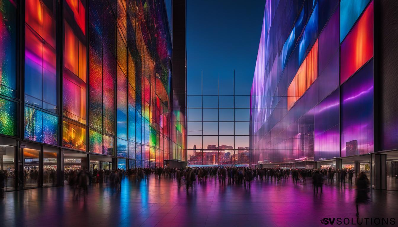 Portable LED wall in Aurora