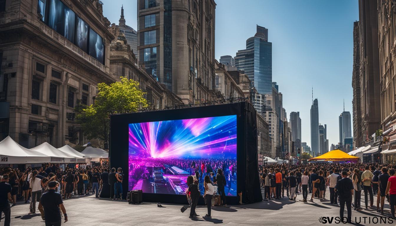 Portable LED Wall in Boulder: Elevating Your Event to New Heights