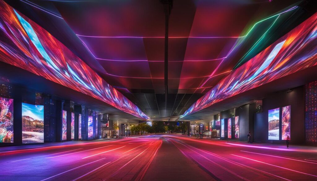 Portable LED wall in Brockton