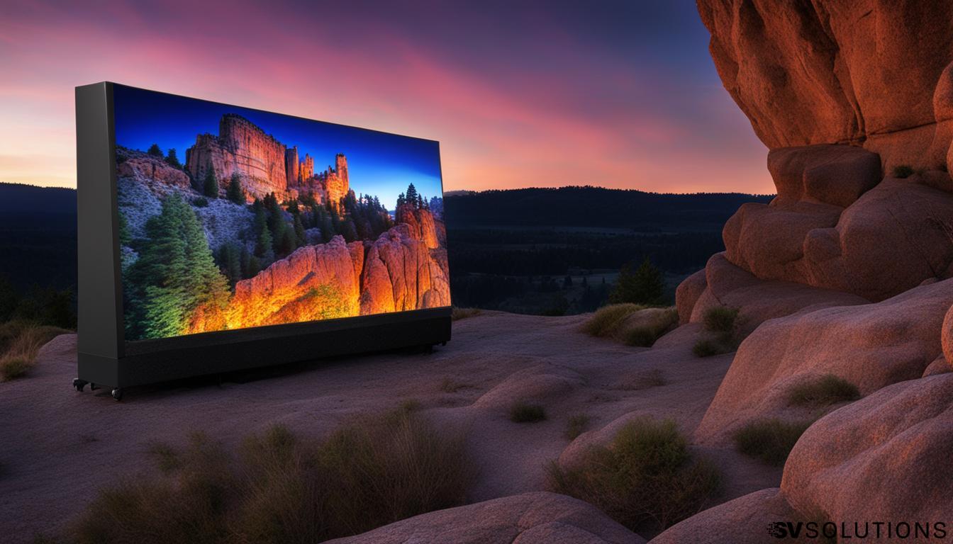 Portable LED Wall in Castle Rock