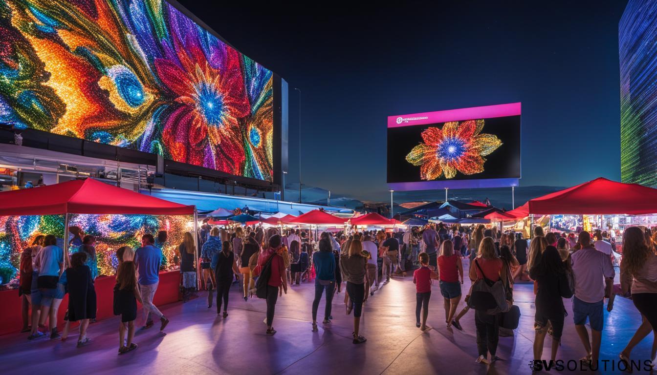 Portable LED Wall in Commerce City