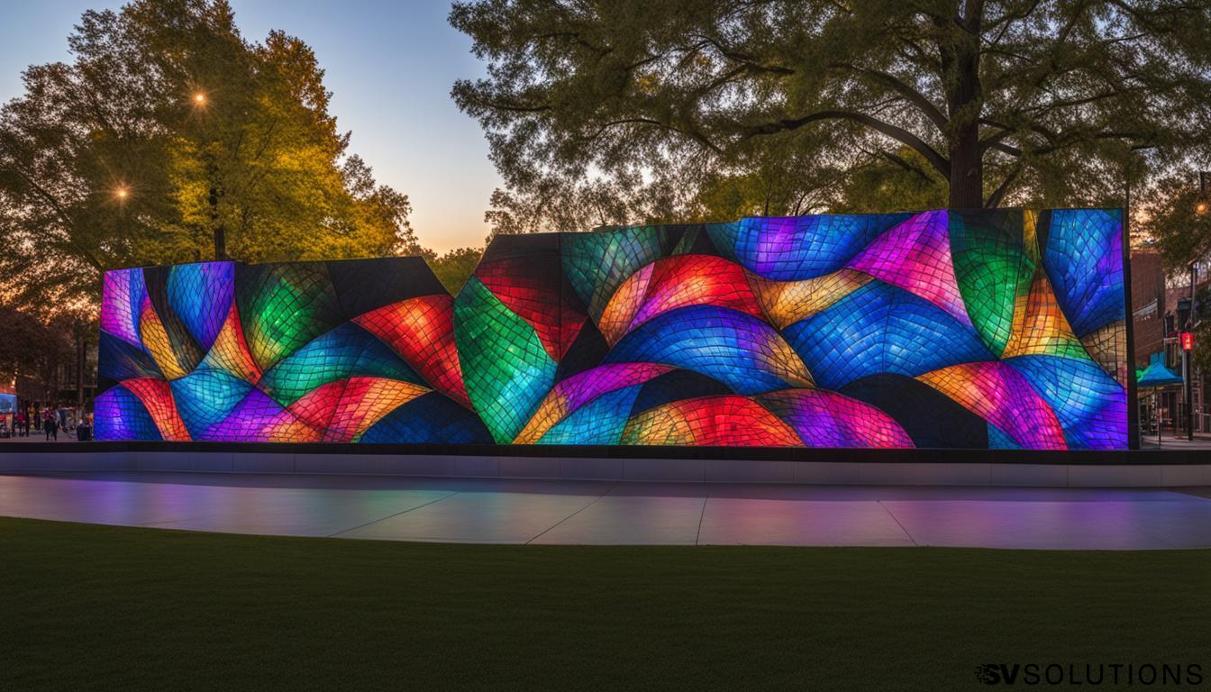 Portable LED wall in Decatur