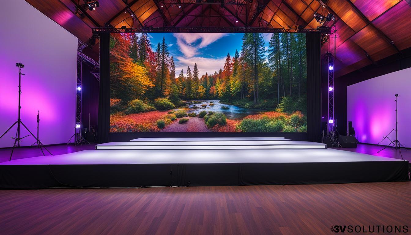 Portable LED Wall in Fredericksburg